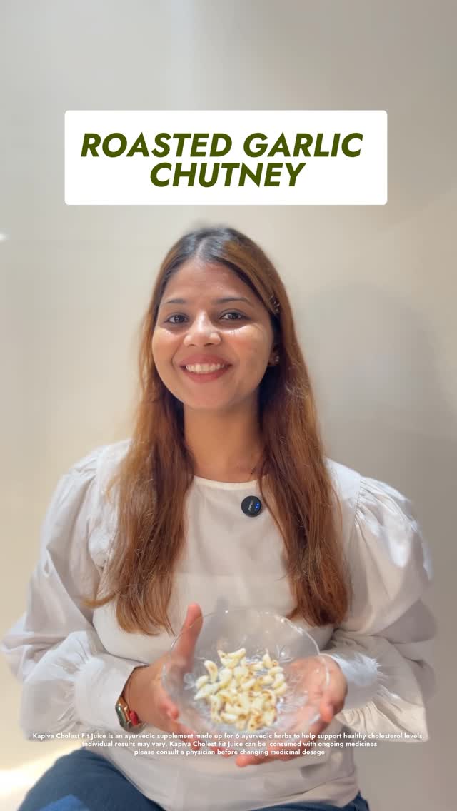 Stop letting cholesterol stay a “silent” problem. 🤫❤️ Take control naturally with the power of Garlic!

Kapiva Cholest Fit Juice combines 6 heart-loving herbs to keep your levels in check:

🧄 Garlic: Your secret weapon t