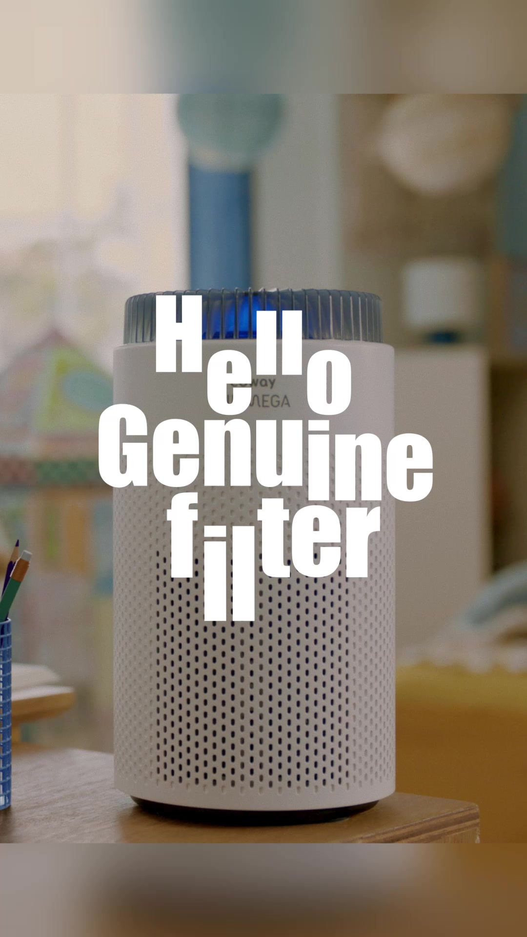 Breathe easy with the Airmega 50 🌱 Keep your home's air clean from allergens, mold, and more with the powerful 3-stage filtration 💨 & real time air quality monitoring.