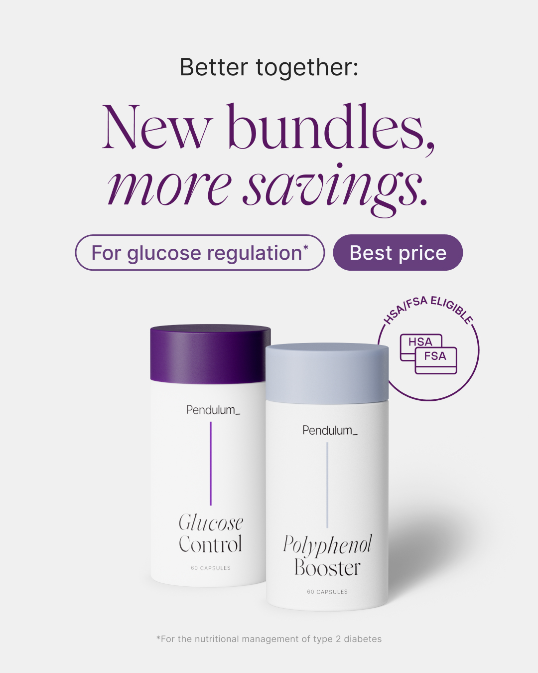 For Glucose Regulation