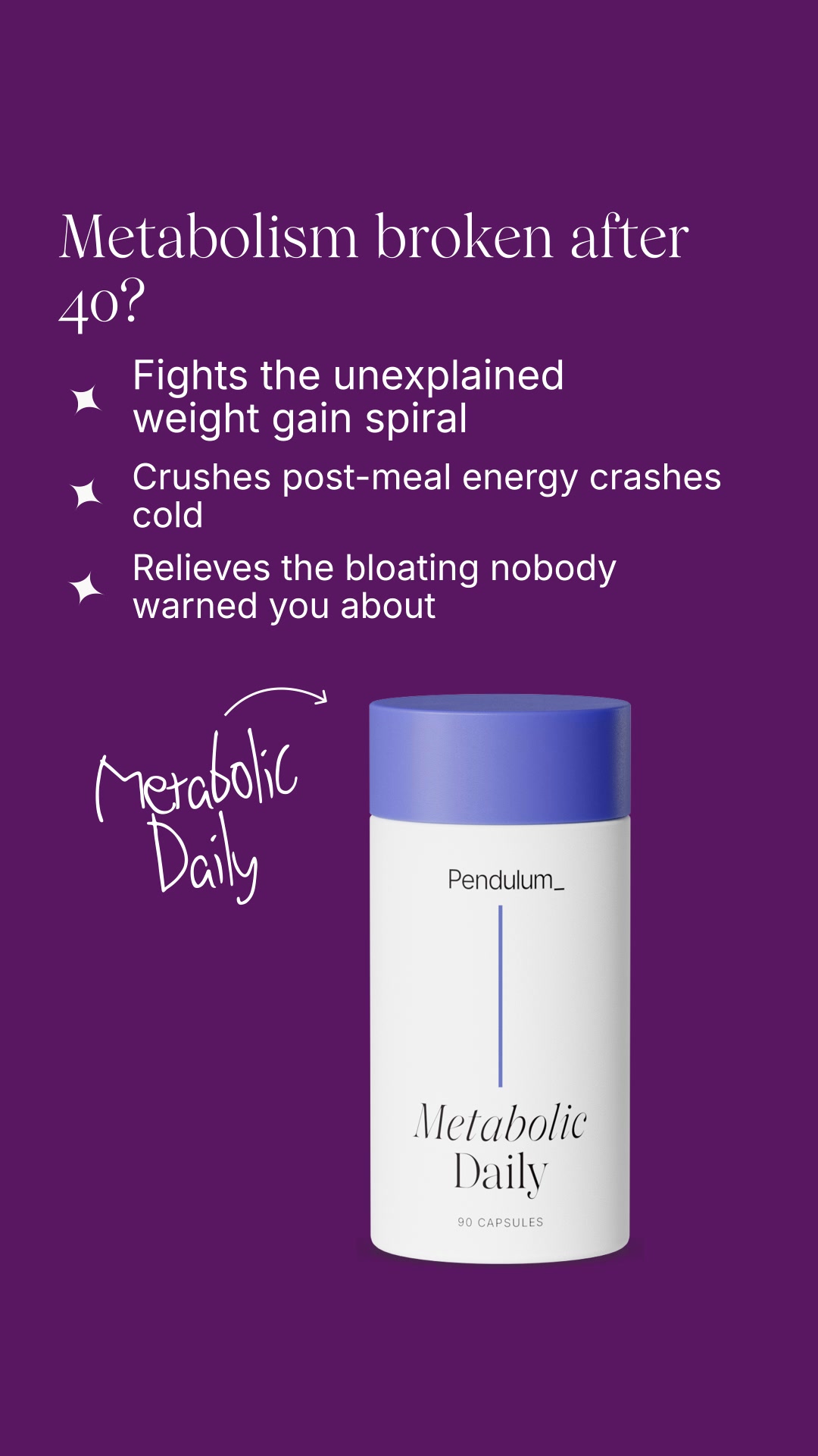 Your metabolism didn't break at 40