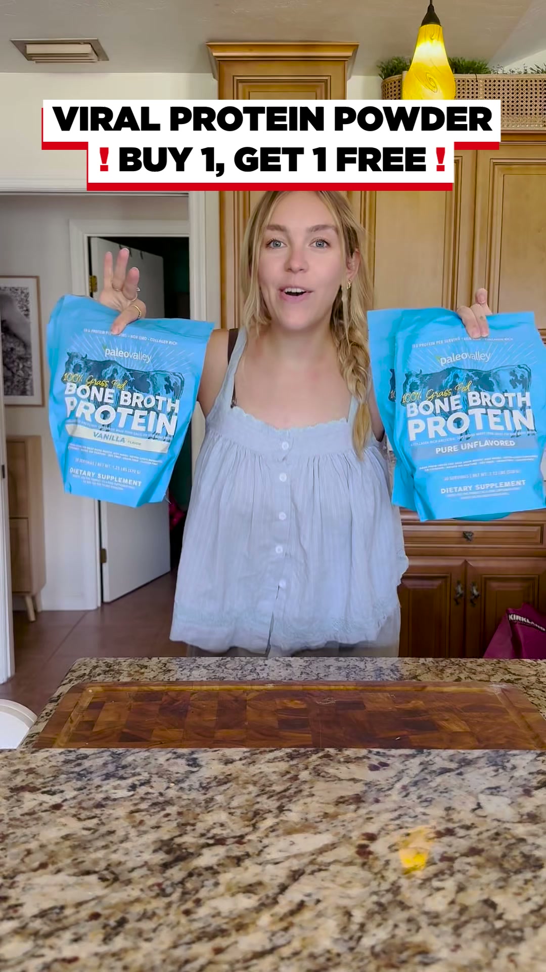 100% Grass Fed Bone Broth Protein