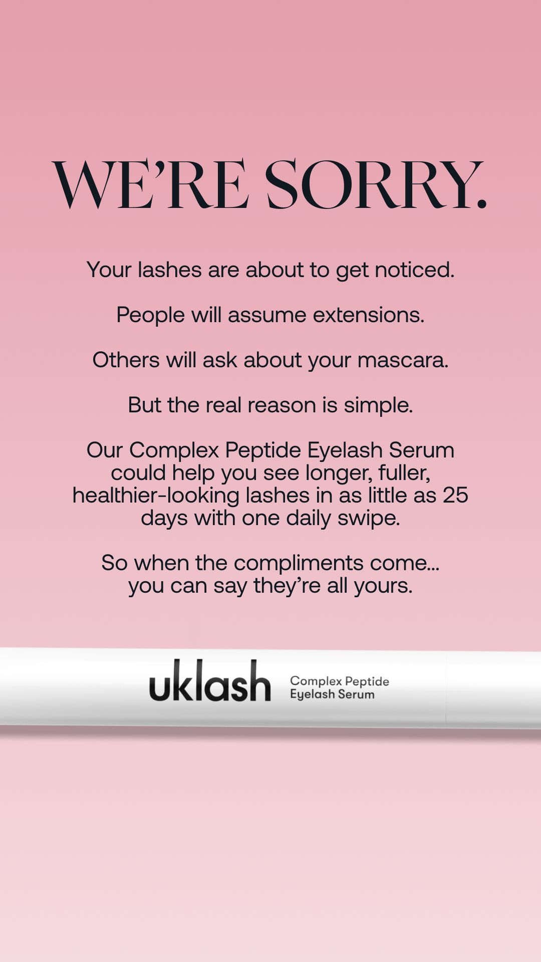 Longer-Looking Lashes In 25 Days
