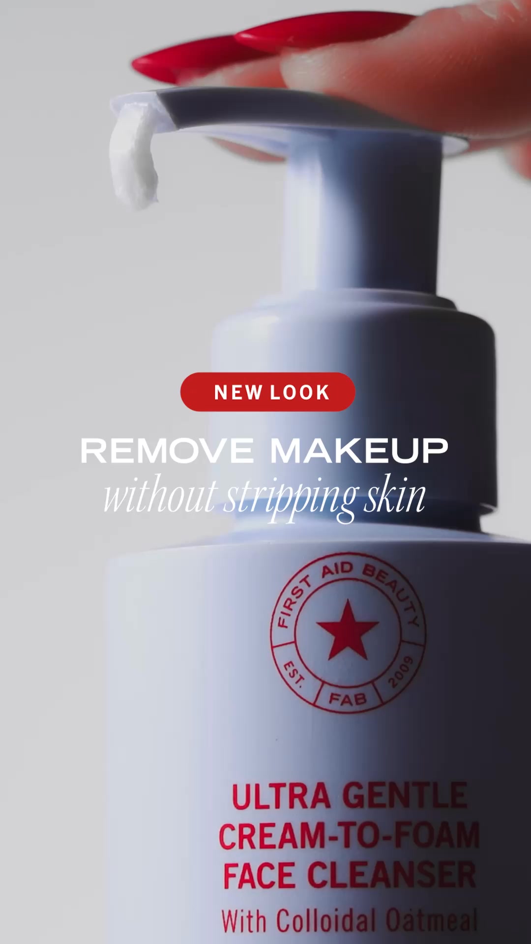First Aid Beauty (FAB) Meta ad creative
