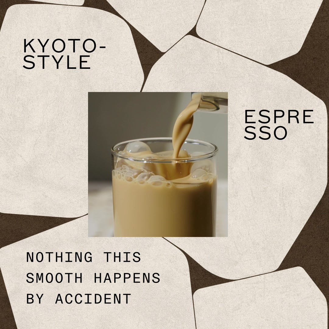 Introducing Kyoto-Style Espresso.