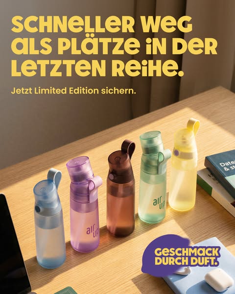 Neue Sorten & Flaschenfarben erhältlich