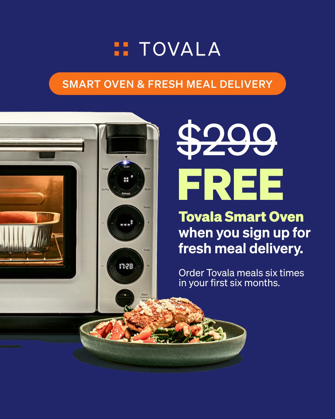 $299 FREE smart oven now