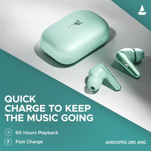 Great sound, sleek design & 60 hours of ​ nonstop beats. What more do you​ need? Your next earbuds are just a checkout away!