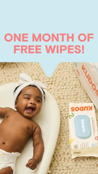At Kudos, we're on a mission to bring you the safest disposable diapers and wipes for baby's sensitive skin.  Our award-winning diapers are the first of their kind with a 100% cotton, not plastic, liner, and our EWG-veri