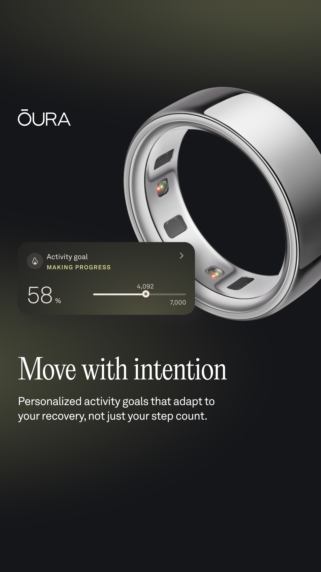 Track your movement with Oura