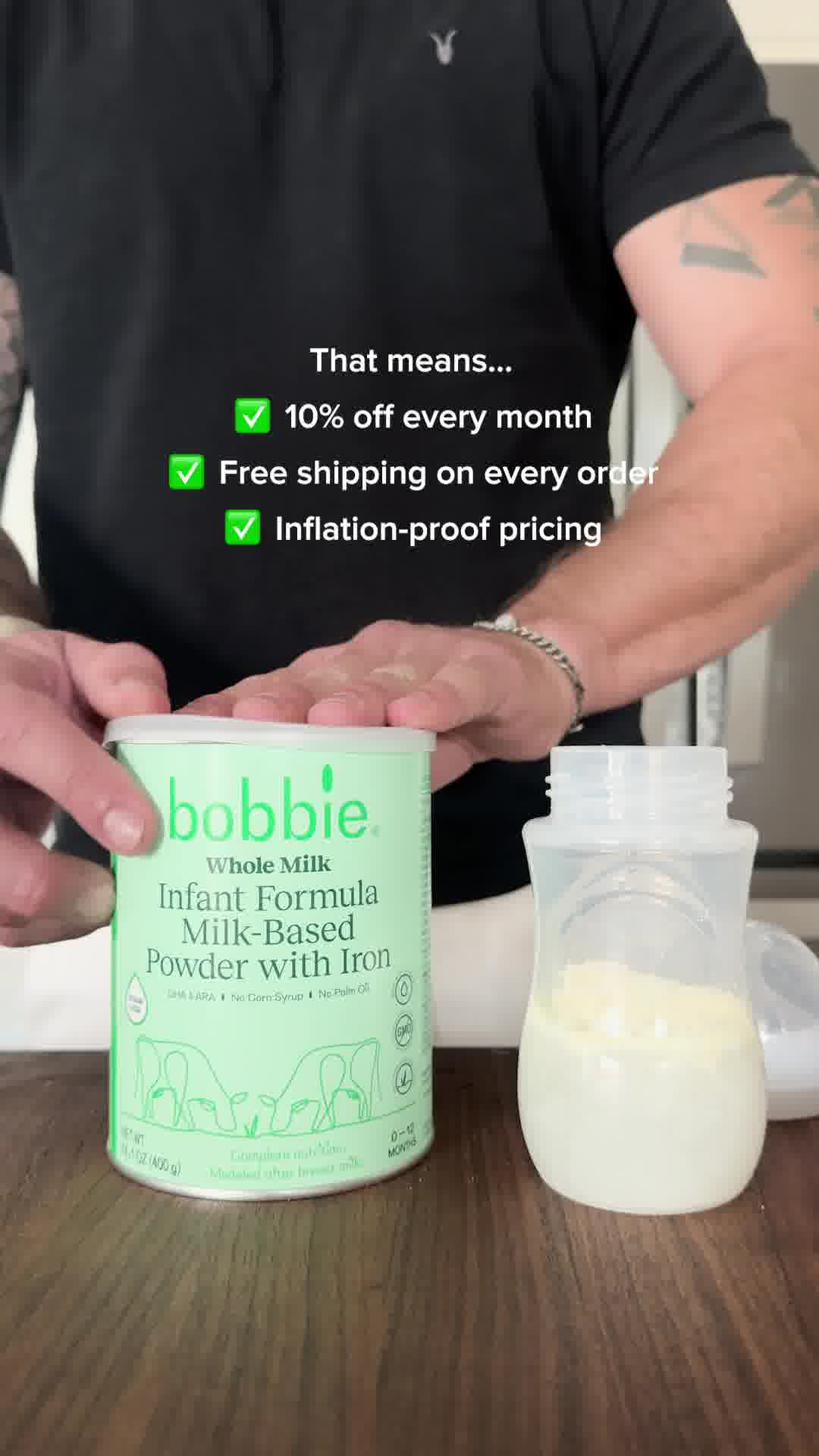 Bobbie Daddies 🤝 Bobbie Whole Milk