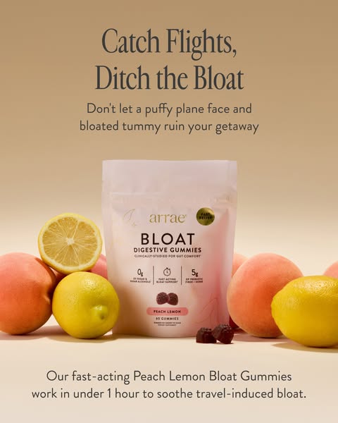 Beat the Travel Bloat✈️