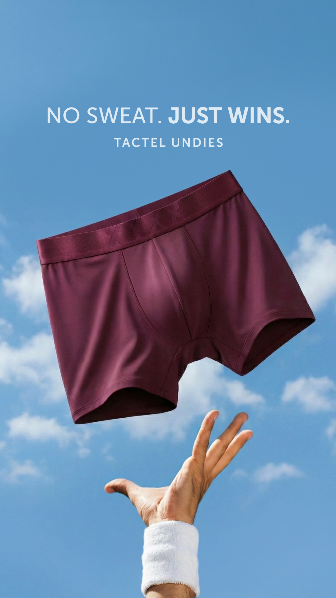 Long days need better performance. Tactel undies move with you, dry fast, and stay comfortable all day. Try now.