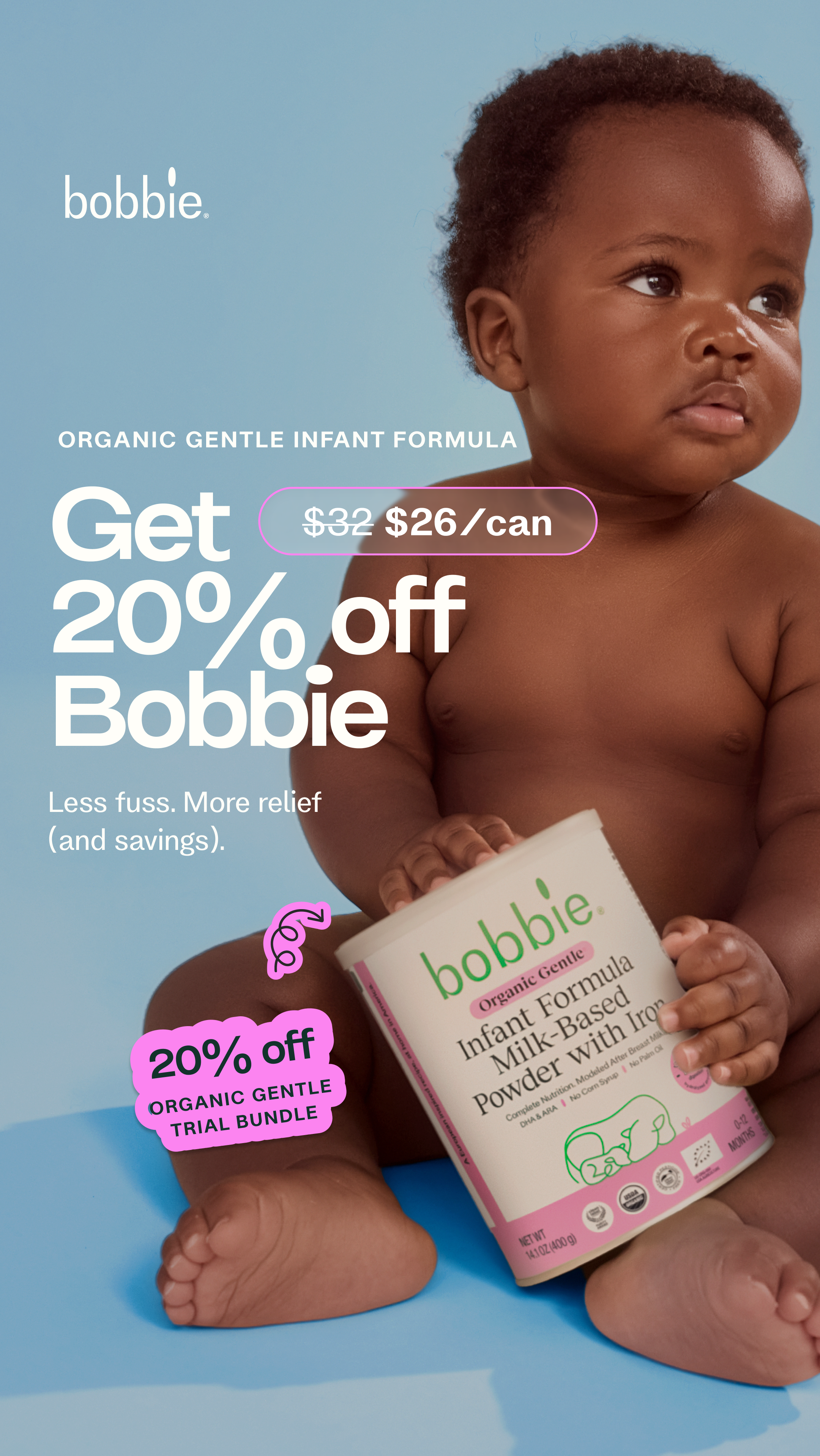 20% off Organic Gentle Starter Bundle 🩷🍼