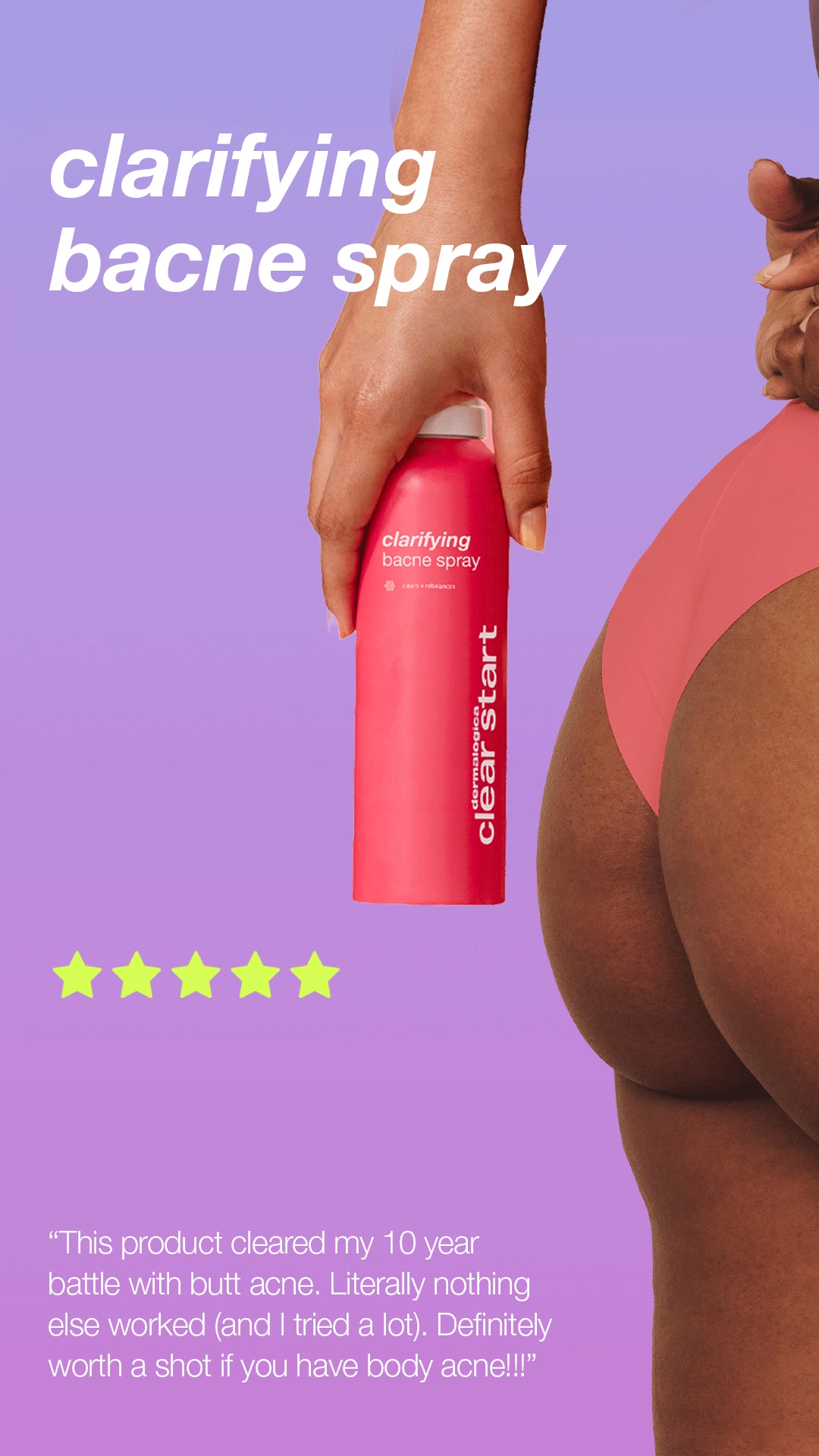 Clarifying Bacne Spray