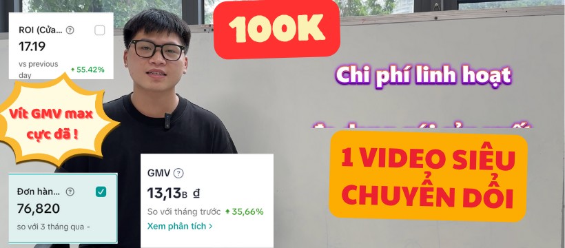 Giá 100k 1 Video quảng Cáo Siêu chuyển đổi từ đội ngũ chuyên nghiệp