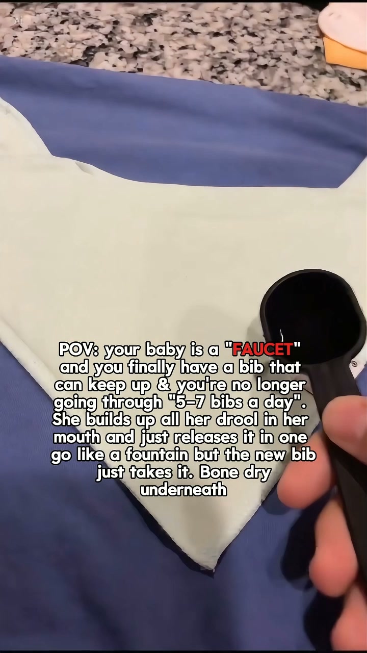 Finally. A bib that actually works.