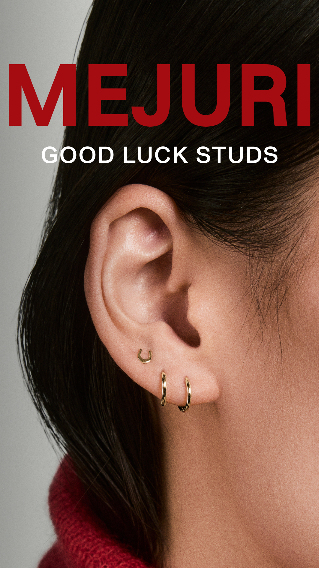 A classic symbol of luck—now in stud form. Year of the Horse approved.