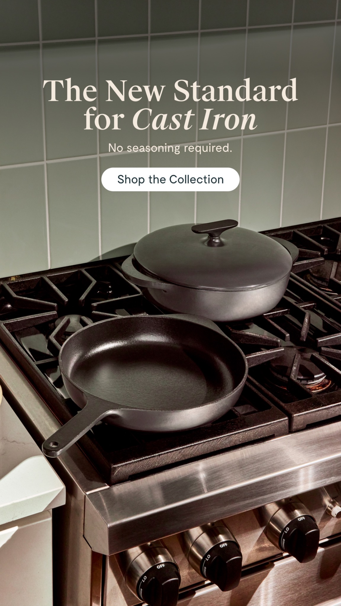 Introducing Caraway’s Enameled Cast Iron Collection—designed for exceptional heat retention, lasting durability, and effortless everyday cooking.