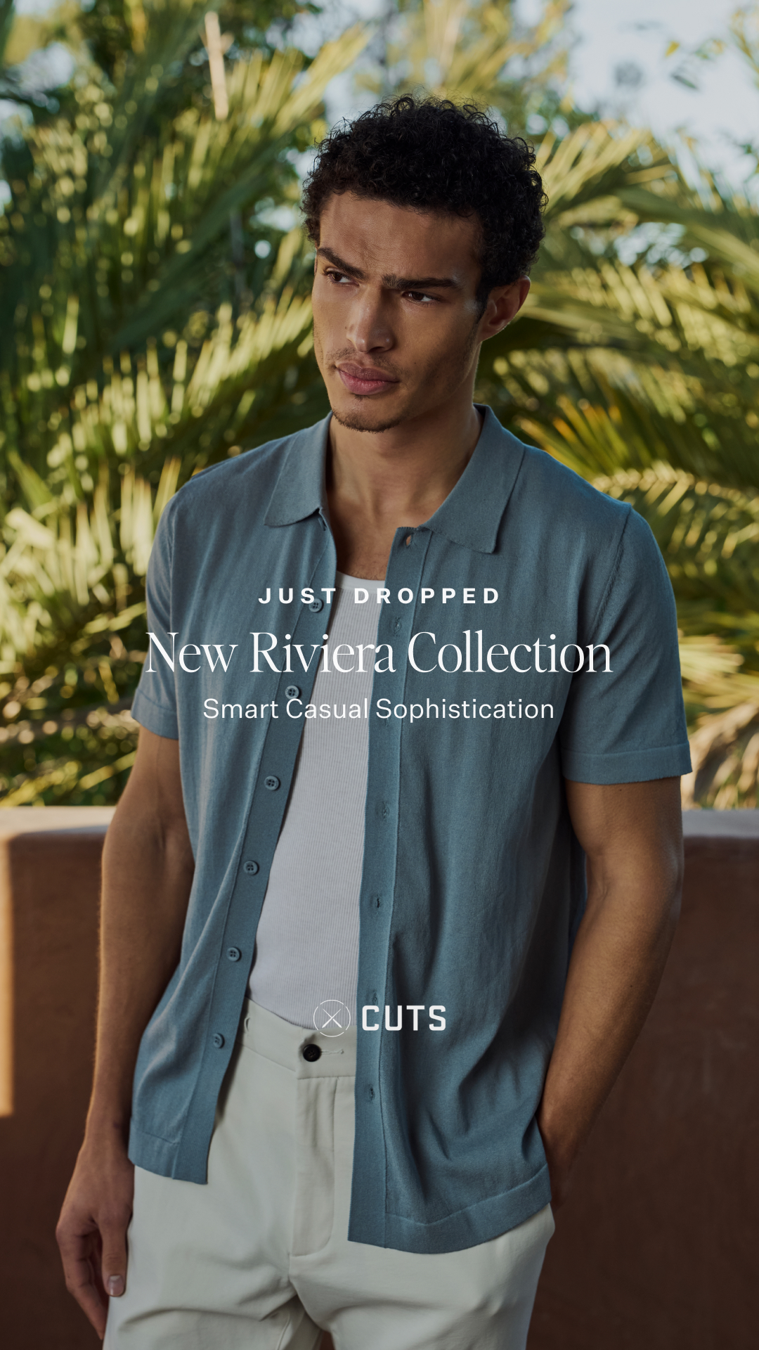 Refined style for warmer days. The Riviera Knit Collection blends breathable comfort with elevated design.
