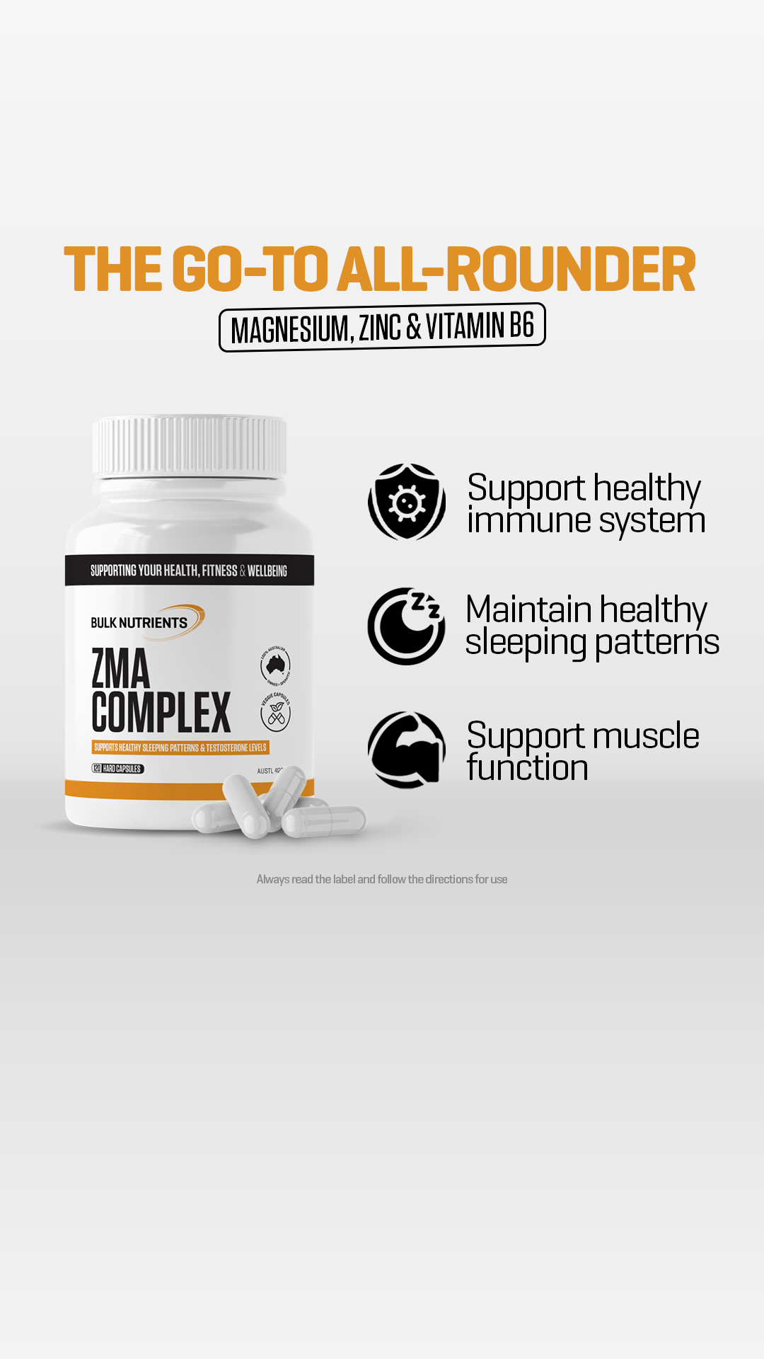 Magnesium + Zinc + B6 = Stack