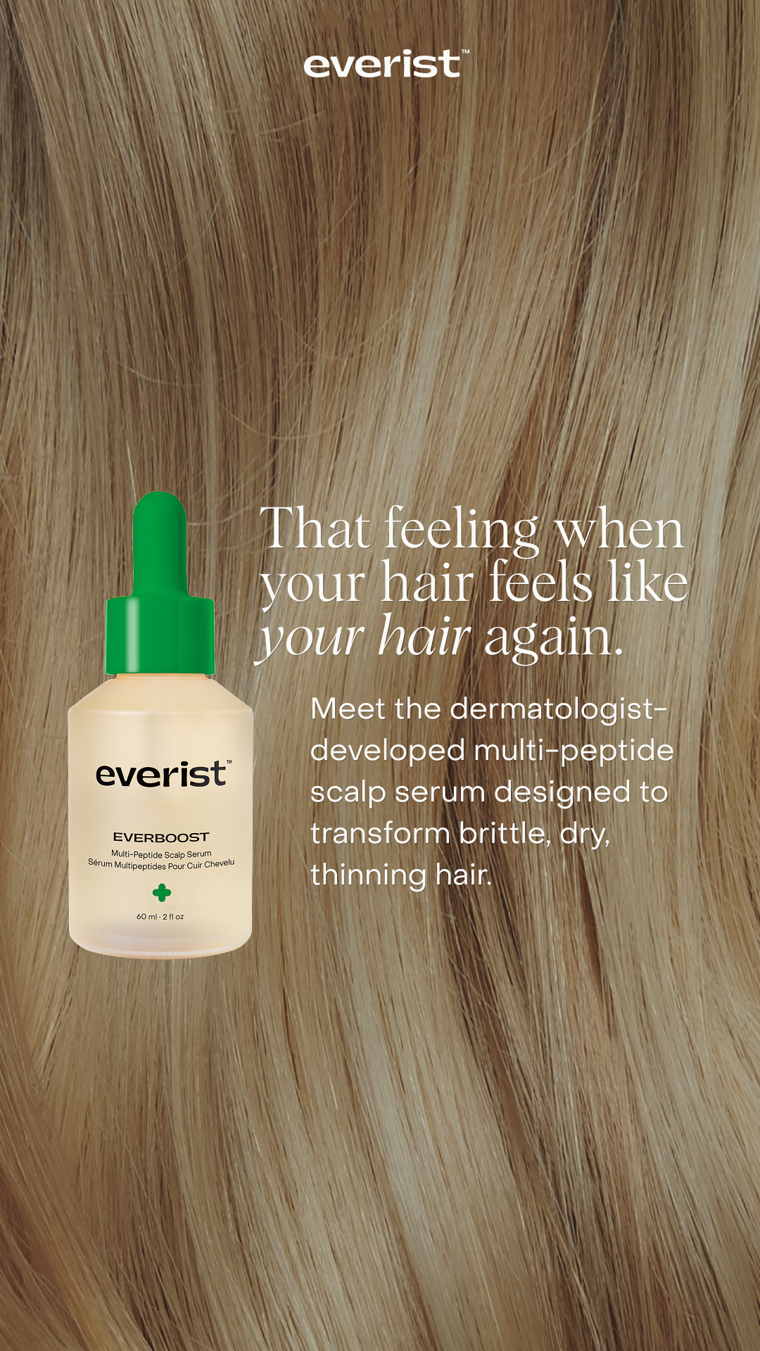 Transform brittle, dry, thinning hair