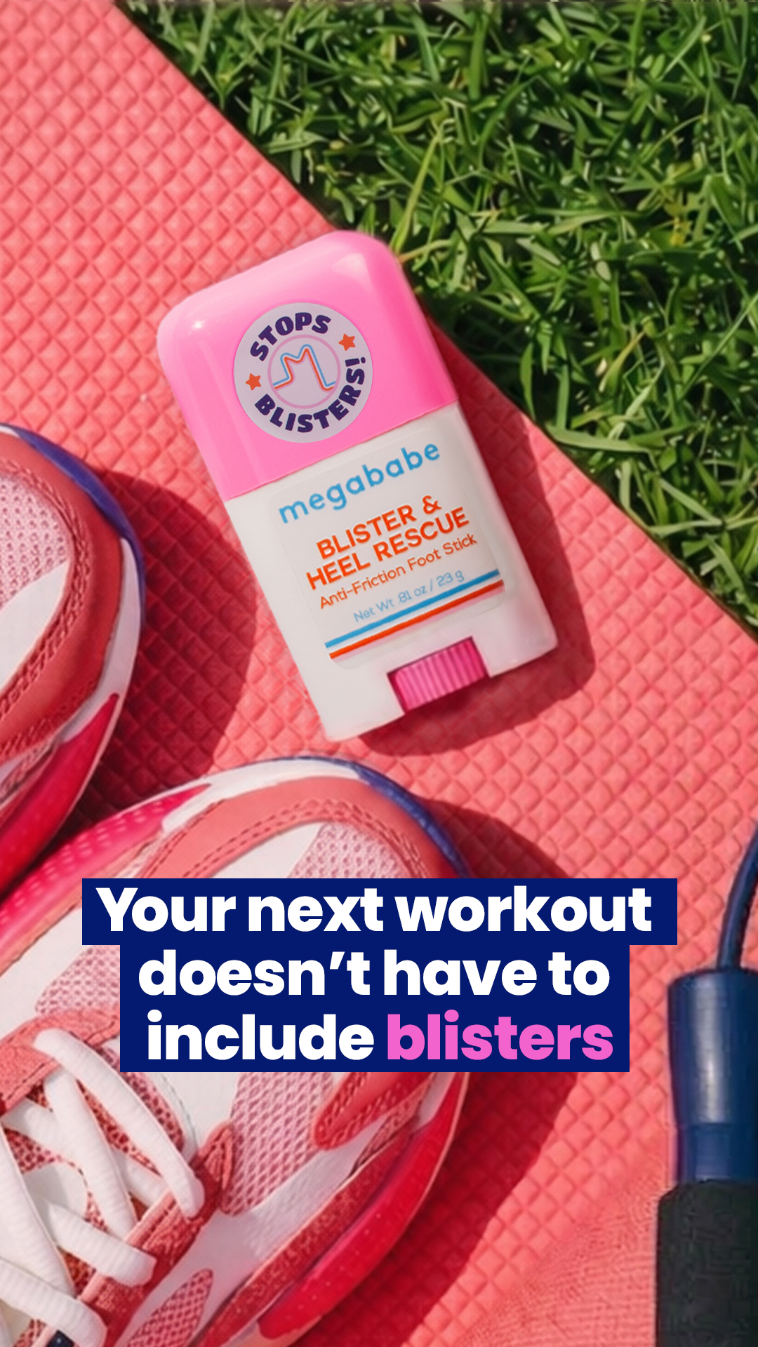 You trained for this. Don't let blisters be the reason you slow down.