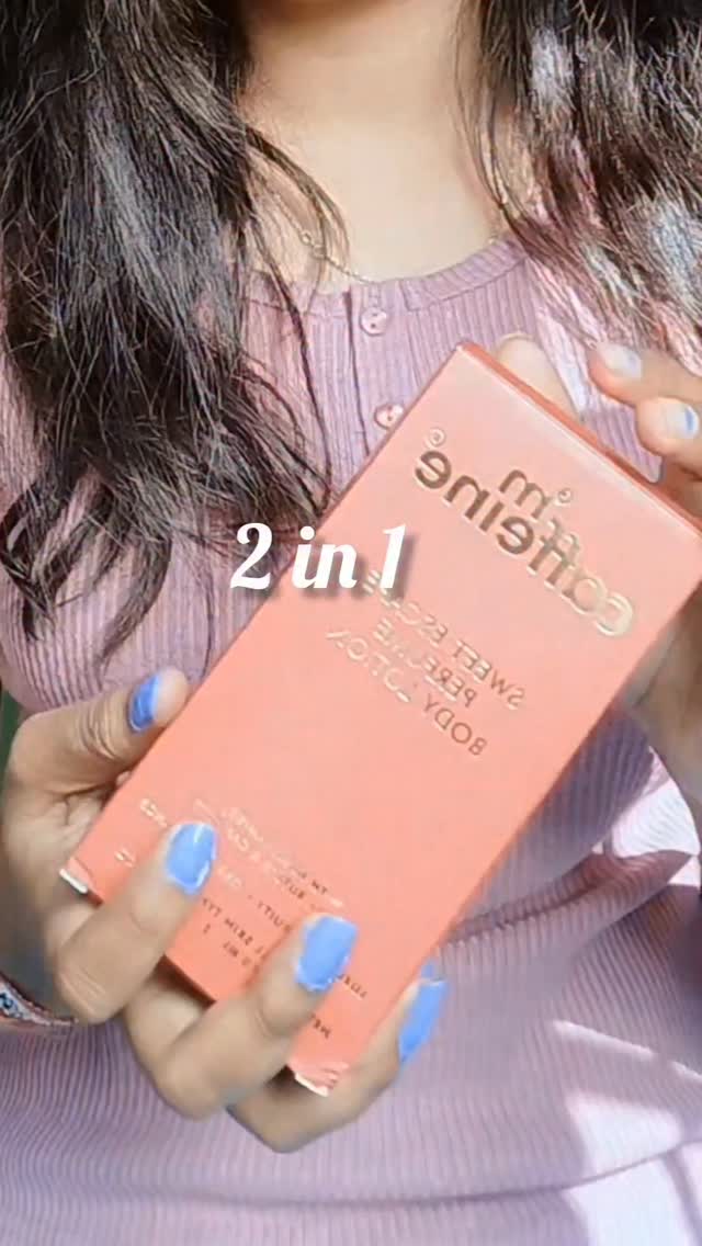 2 in 1 body lotion ✨🧴 
( Perfume + lotion) 

Comment for link 🖇️ 

@mcaffeineofficial 

#PerfumedBodyLotion
#FragrantSkin
#HydratedSkin
#SoftSmoothSkin
#MoisturizingMagic