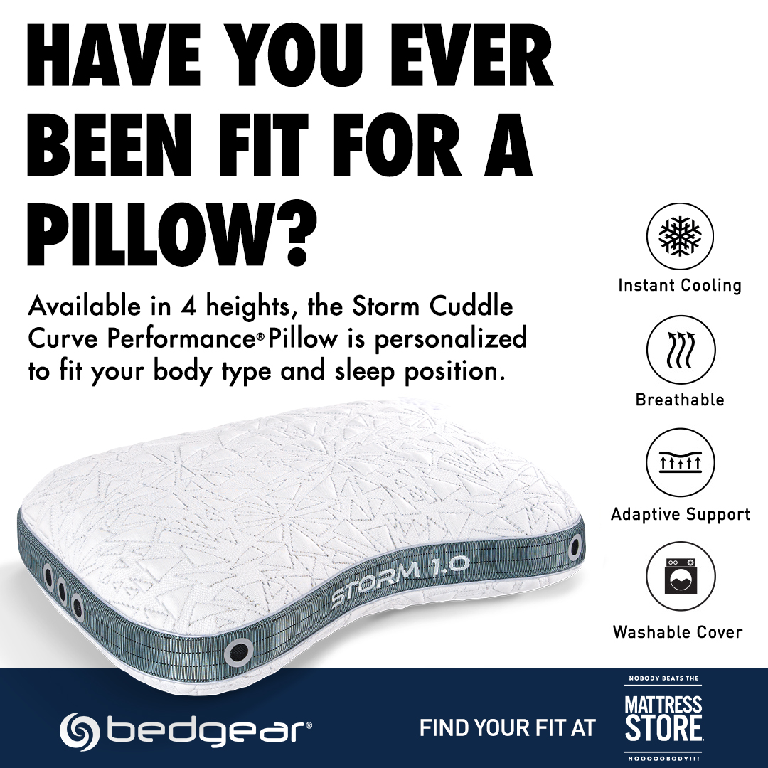 Storm Cuddle Curve Pillow