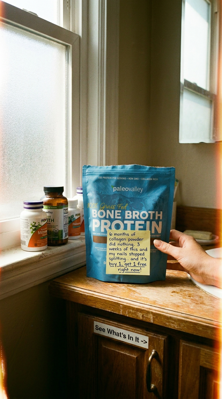 100% Grass Fed Bone Broth Protein