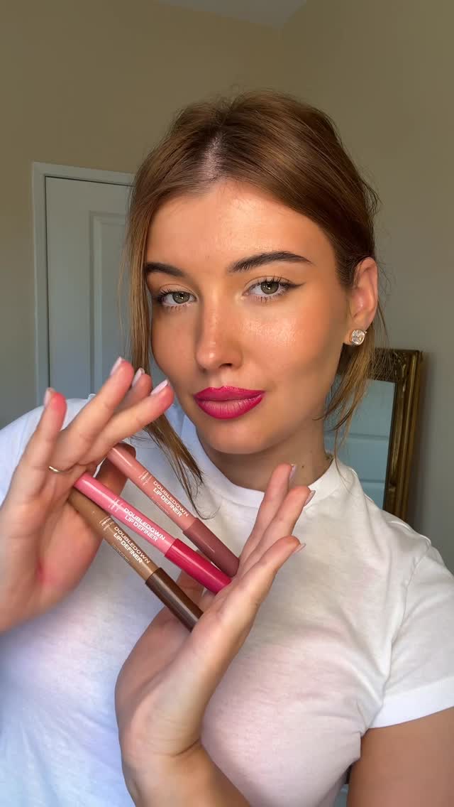 ✨I picked up Coffee Break, Glossed Over, and Hot Take and now I can’t choose a favorite. Shop @sacheubeauty new DoubleDown Lip Definer #SACHEUPartner #SACHEU #lipSTAYN ✨