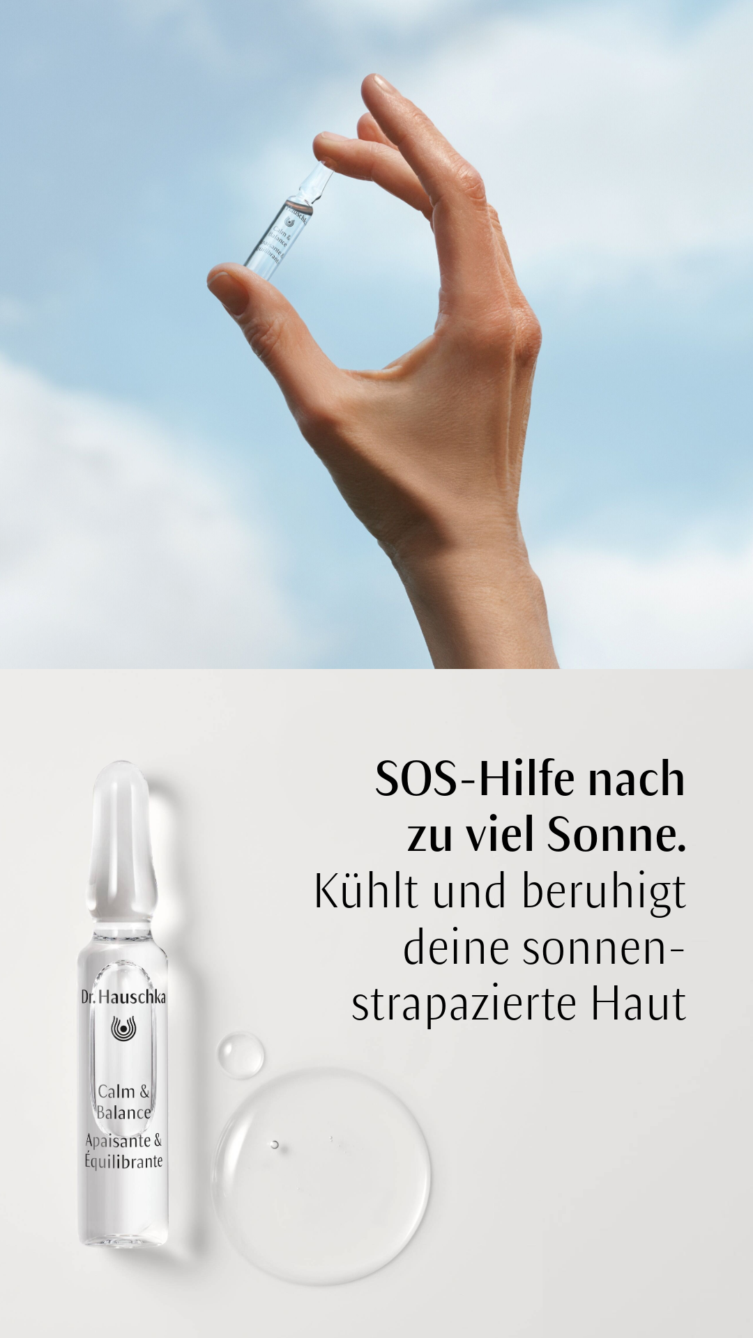 Zu viel Sonne erwischt?