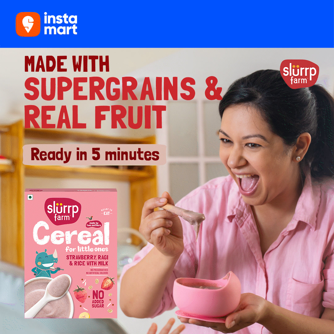 Travel-friendly no added sugar cereals with supergrains and real fruit made by two mothers💛