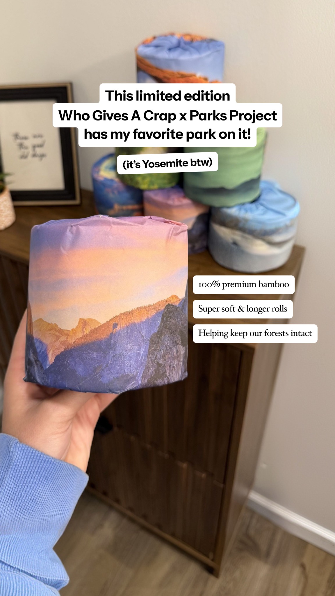 Limited edition toilet paper