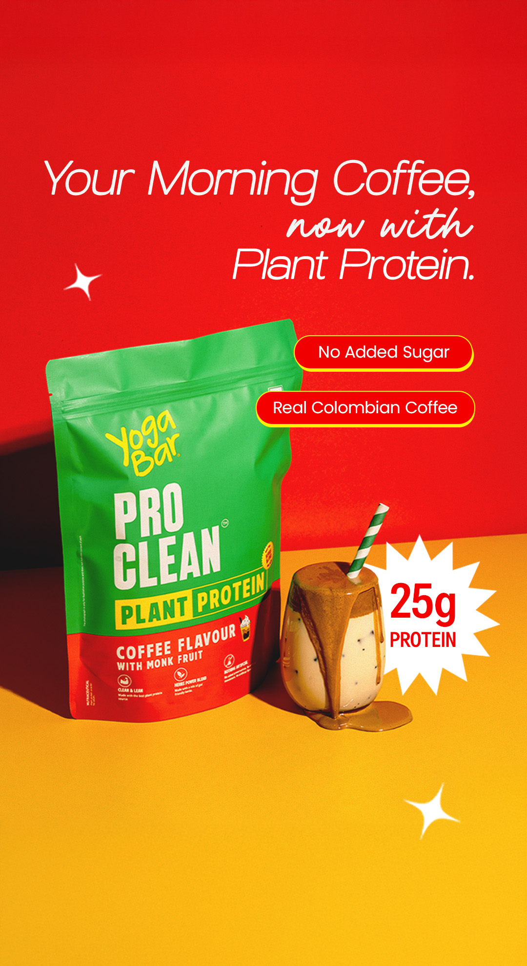 25g Pure Plant Protein, Every Scoop