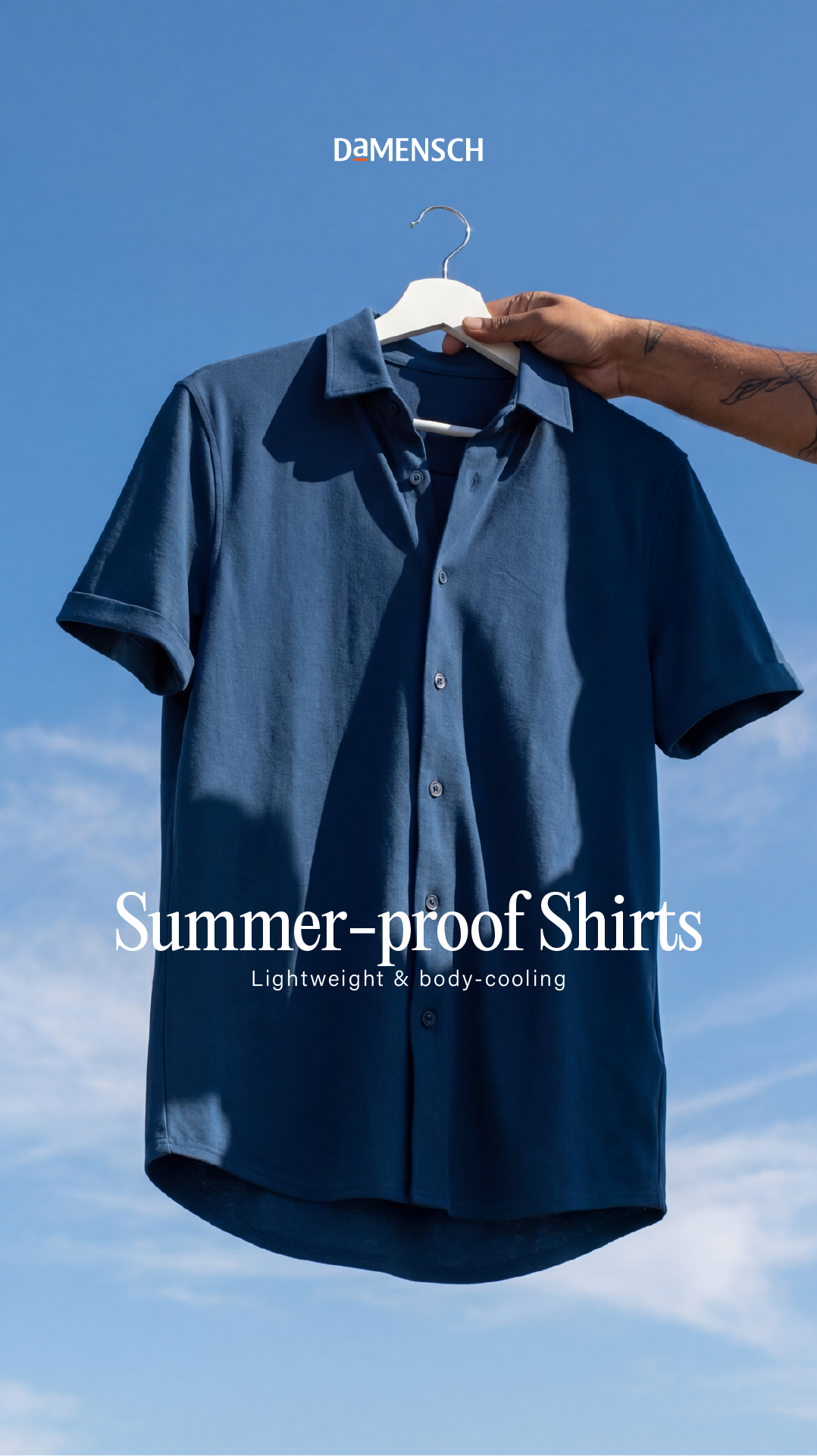Stay cool, stay sharp!
• 2°C cooler than regular shirts
• No ironing needed - all day freshness 
Limited time: Get 25% OFF our All-Degree Pique Shirts! ❄️ Shop now and beat the heat in style 🛒