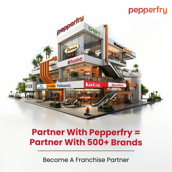 Why Become A Pepperfry Franchise

- 35% Partners Own Multiple Franchisees with Us because,
- There is Zero Inventory Risk
- We will fulfill the Orders & Provide After Sale Service
- We Support with Marketing, Operations 
