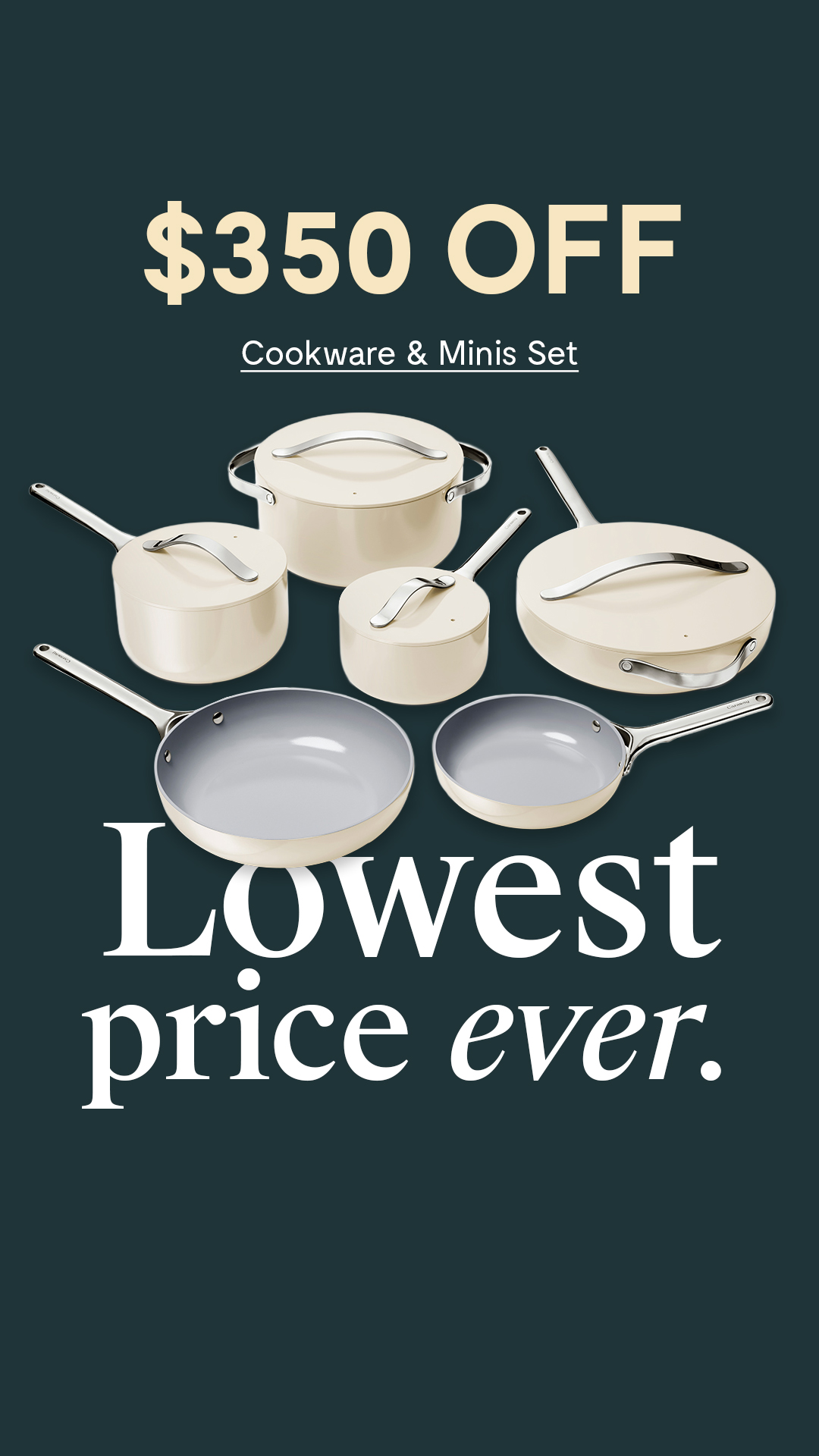 Bundle and save on Caraway's game changing cookware. With thoughtful designs and durable materials, they're worth every penny.