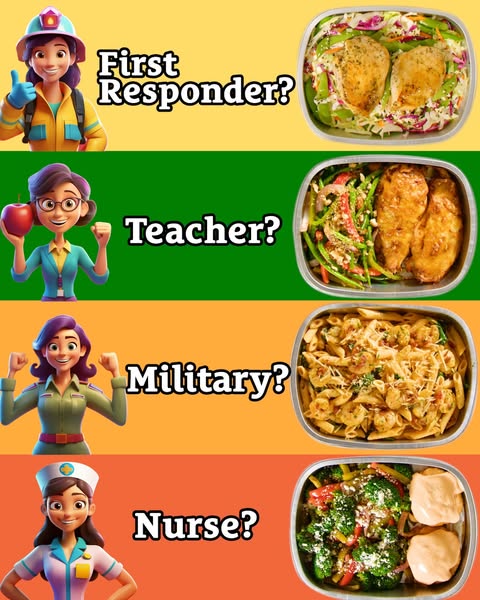 Yes. THIS deal is once in a lifetime, literally. If you're a teacher, doctor, nurse, hospital employee, military, or first responder, get 50% your first box and a 10% off LIFETIME discount. 

Fast & Fresh Meals
Easy Prep