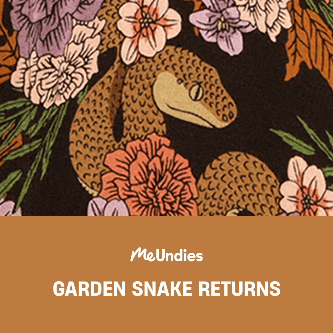 Back by Popular Demand: Garden Snake 🐍🌿
You asked—we listened. Our fan-favorite Garden Snake print is slithering back onto the scene. Still crafted in our signature super-soft MicroModal, it’s equal parts wild and cozy—p