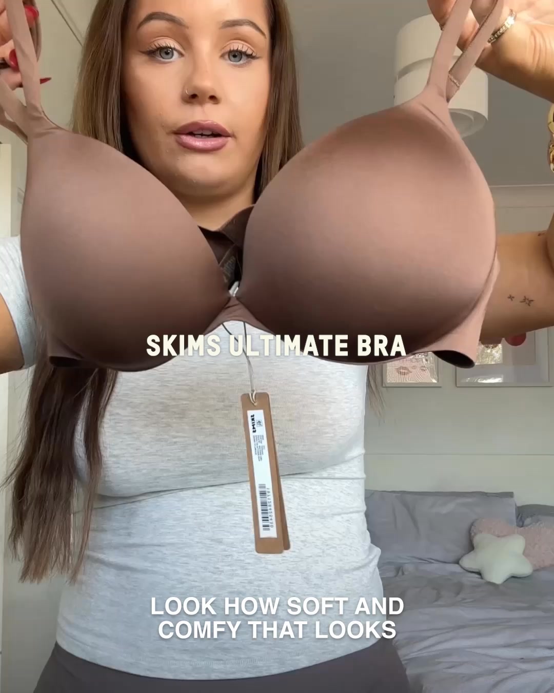 A boob job in a bra. Get the perfect shape, lift, and fullness in the SKIMS viral Ultimate Bra.