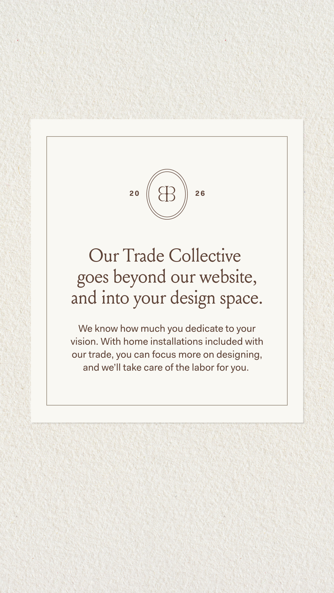Apply to The Boll & Branch Trade Collective