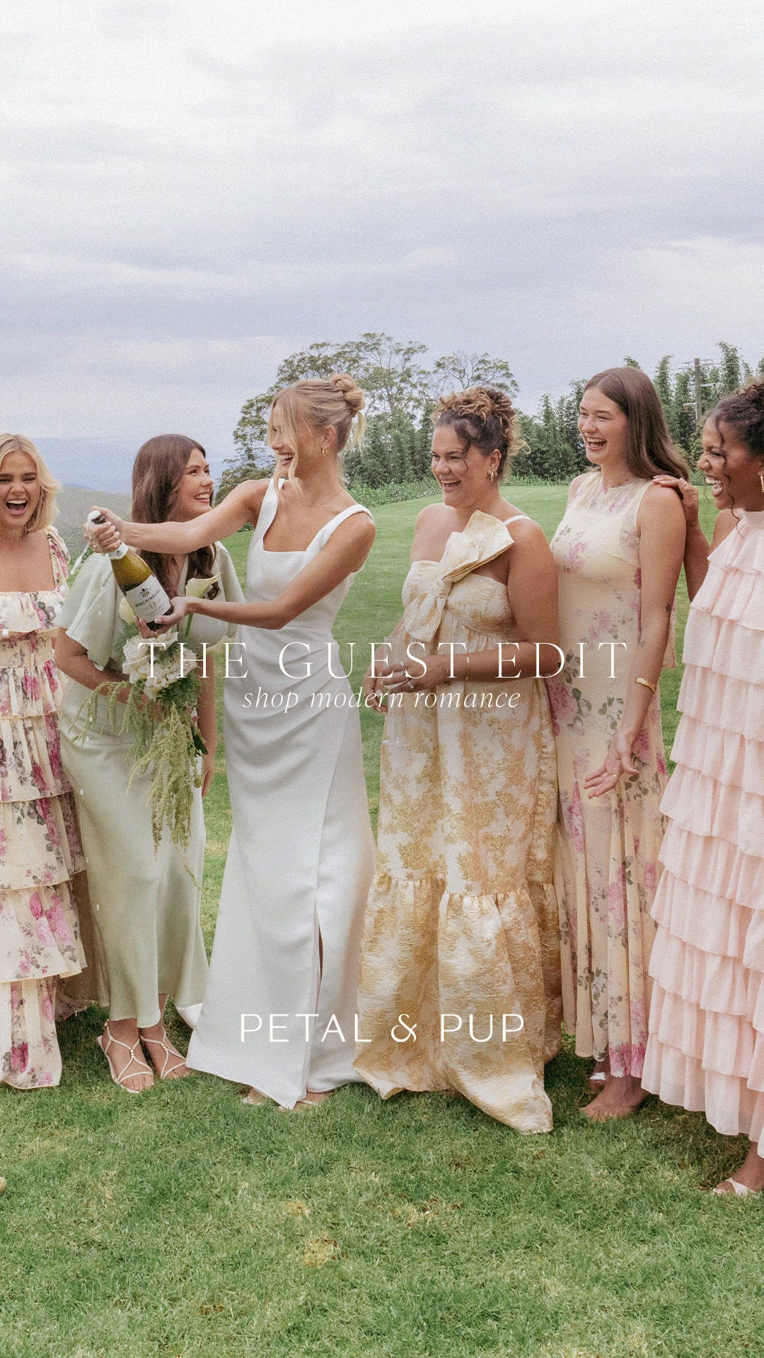 Rosettes, ruffles, lace... Meet the wedding guest trends that add soft but instant drama and pass every dress code.