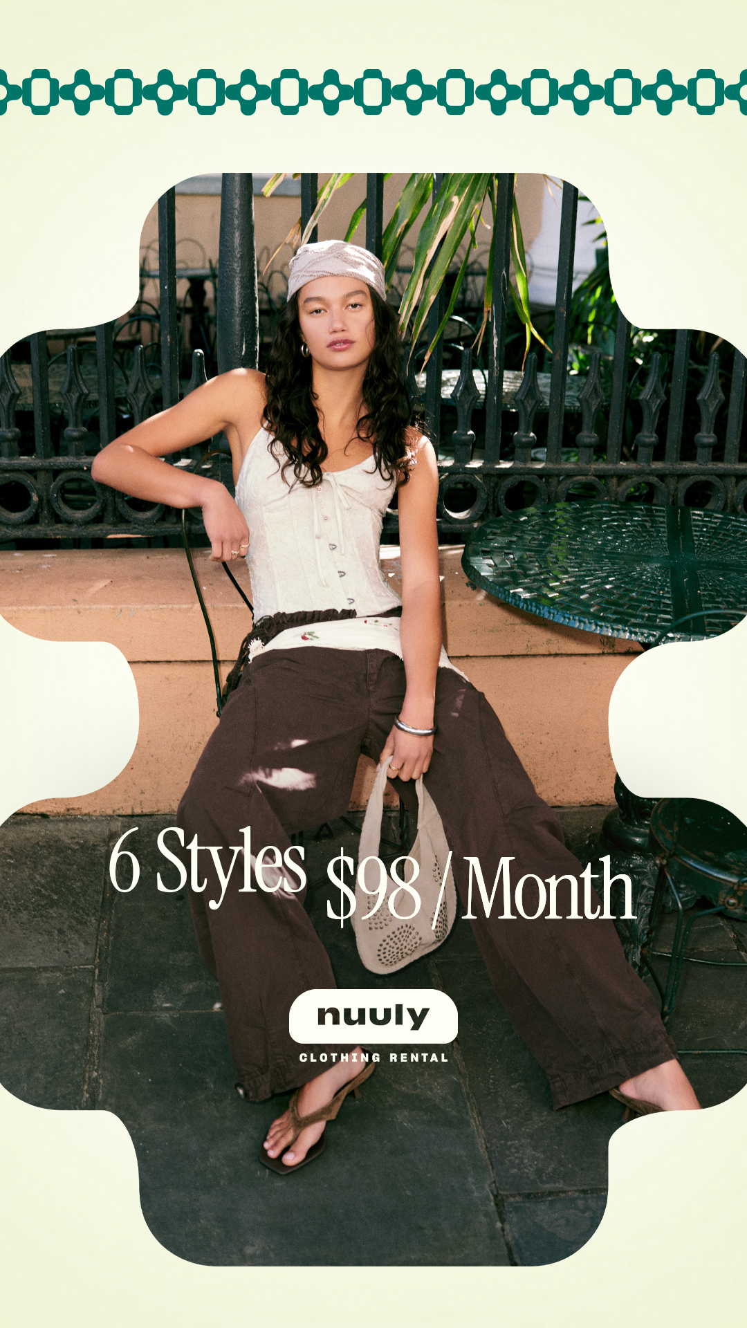 Rent spring styles from brands like Free People, Made Some, Miaou + more. Pick any 6 items for $98 / month
