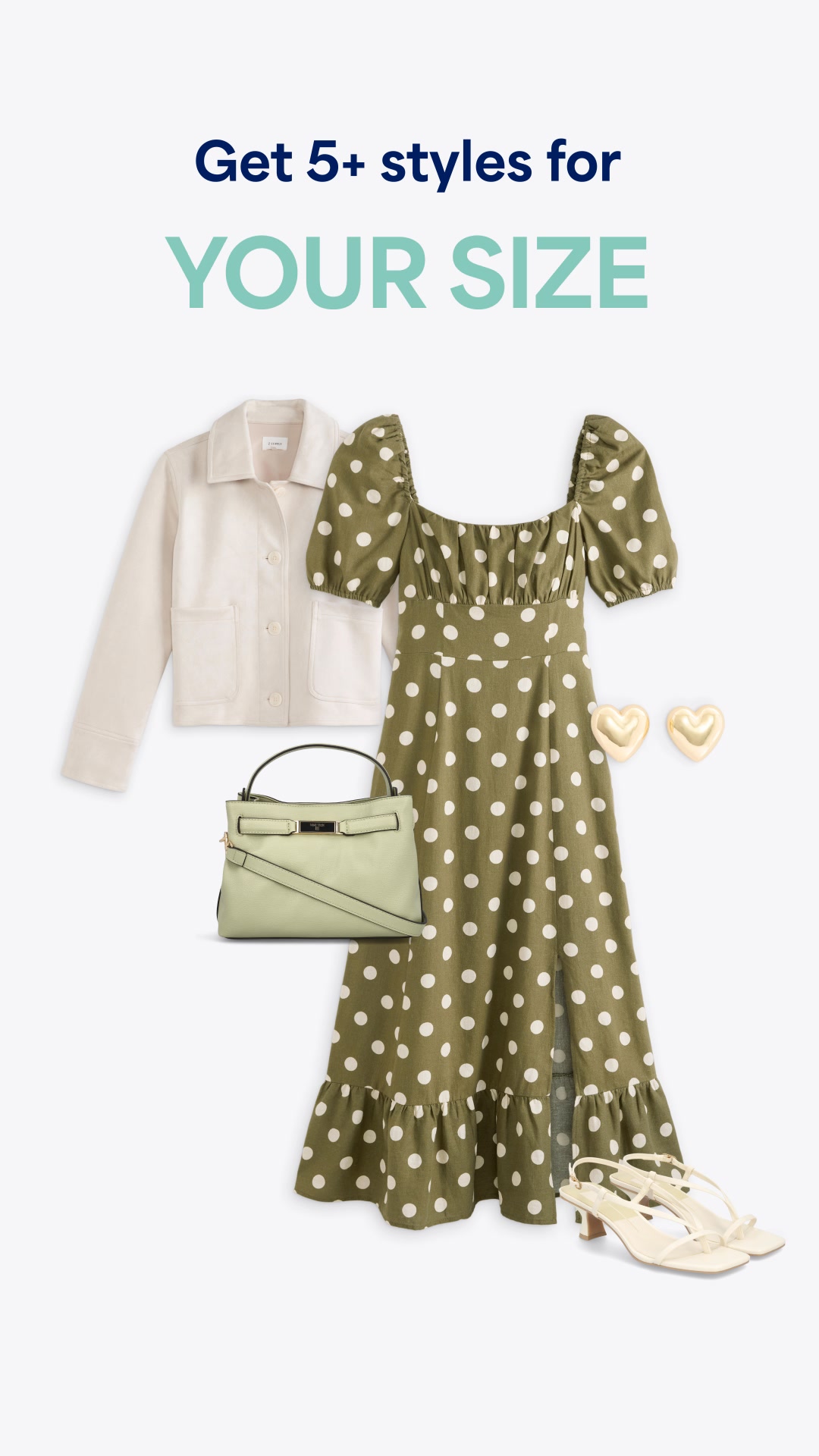 Get 5+ personalized picks from a Stylist, delivered to your door—in your style, size and budget.