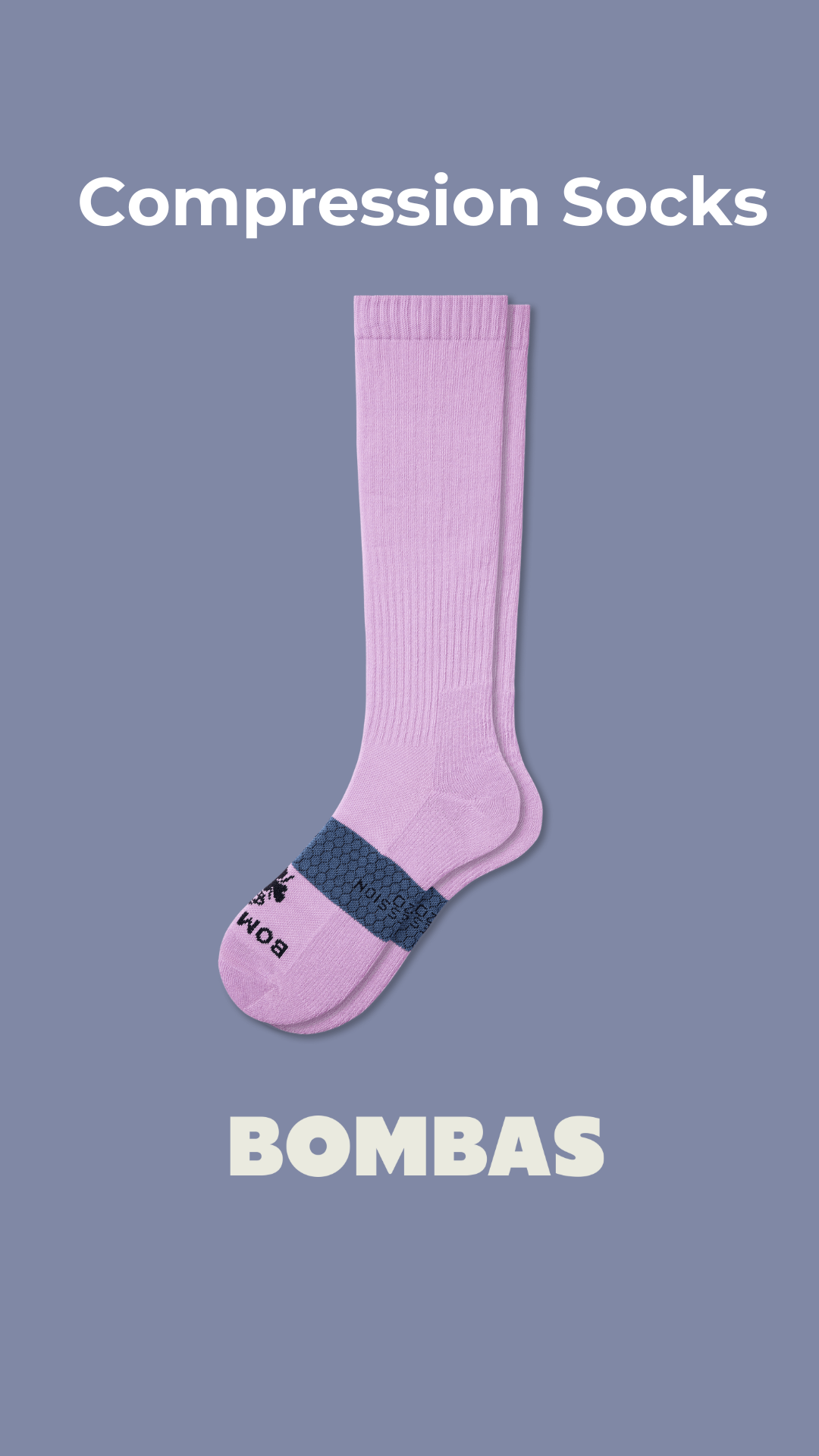 Bombas Compression Socks help soothe and energize tired, achy legs—plus speed up recovery after long days on your feet.