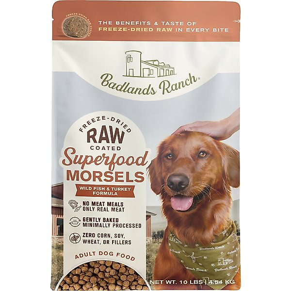 🐕 Ready to boost your dog’s health? New from Badlands Ranch: Superfood Morsels!