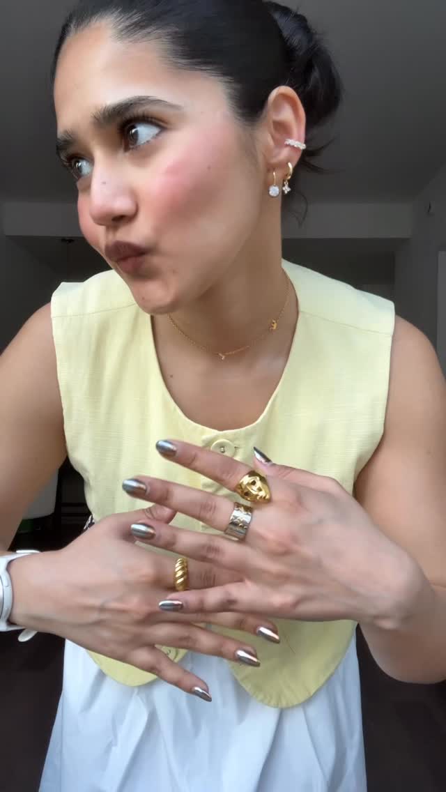 Second @renttherunway shipment of the month and the first piece is already my fav 🥰 #RTRPartner #RTRMuse 

@rtrmuse 

#grwm #explore #reels 

[what I wore to work today, rent the runway, yellow vest with white skirt and 