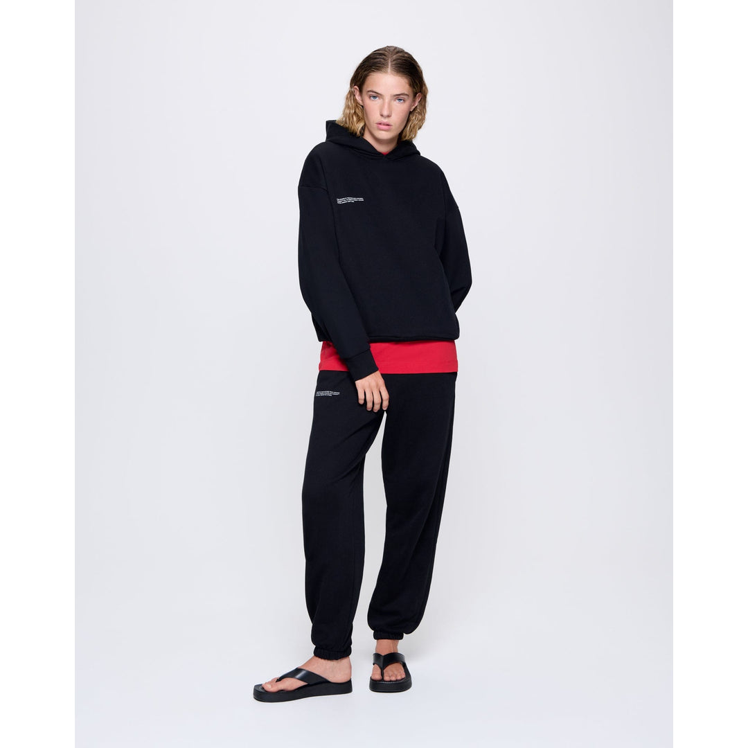 PANGAIA - Womens 365 Midweight Track Pants—black - XXS