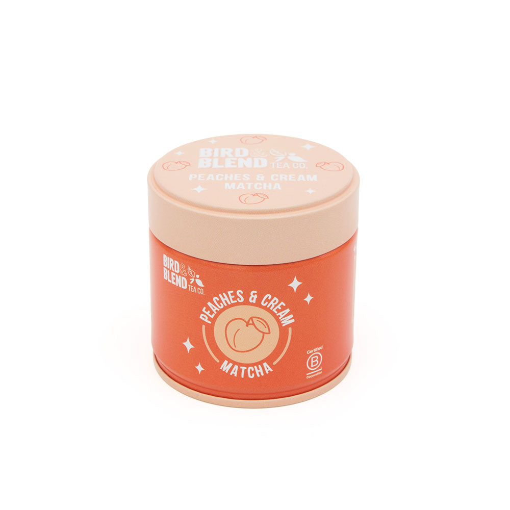 Peaches & Cream Matcha | Bird & Blend