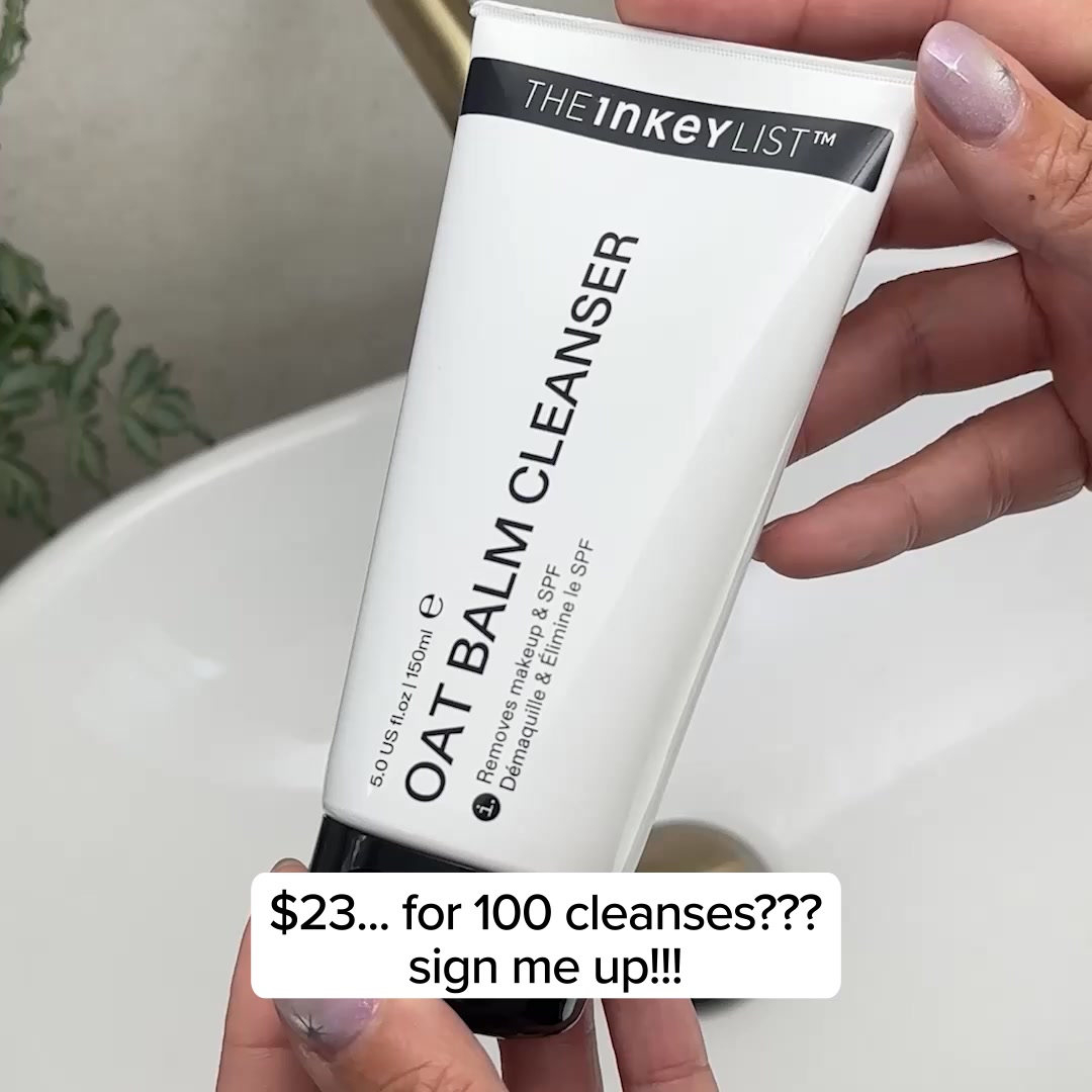 New Oat Balm Cleanser 🌾